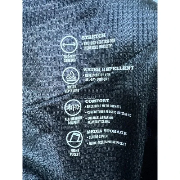 Orvis Pants Mens 36x32 Gray Nylon Stretch Water Repellent Outdoor Hiking Tech - Picture 7 of 14